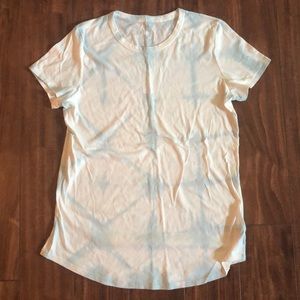 Gap - Tie-dye blue and white t-shirt